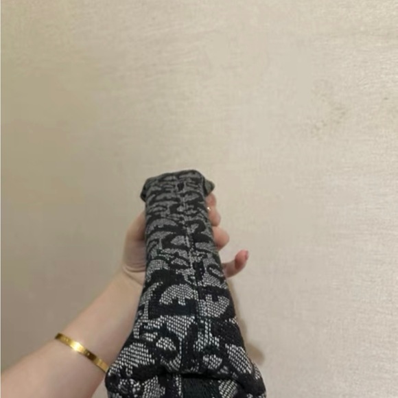 COPY - Christian Dior vintage monogram shoulder bag pochette black - Picture 3 of 8